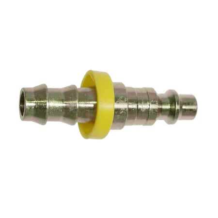 1/4 Inch Industrial Steel Coupler Plug X 3/8 Inch Easy-Lock, PK 25